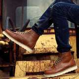 Justine - Vintage-Inspired Leather Boots
