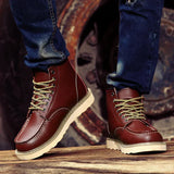 Justine - Vintage-Inspired Leather Boots