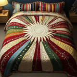 3-Piece Solar Glow Quilted Bed Set