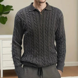 Inès - Half-Zip Knit Pullover