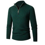 Céline - Chic Half-Zip Knit Sweater