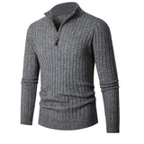 Céline - Chic Half-Zip Knit Sweater