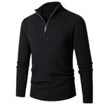 Céline - Chic Half-Zip Knit Sweater