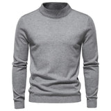 Élodie - Chic High Neck Knit Sweater