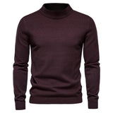 Élodie - Chic High Neck Knit Sweater