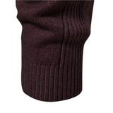 Élodie - Chic High Neck Knit Sweater