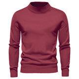 Élodie - Chic High Neck Knit Sweater