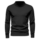 Élodie - Chic High Neck Knit Sweater