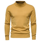 Élodie - Chic High Neck Knit Sweater