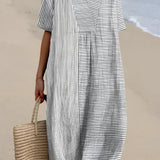 Inès - Chic Geometric Dress