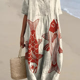 Anaïs - Chic Geometric Dress