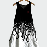 Clara - Midi Dress with Octopus Print