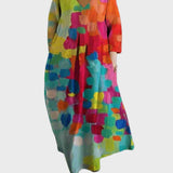 Céline - Artistic Midi Dress