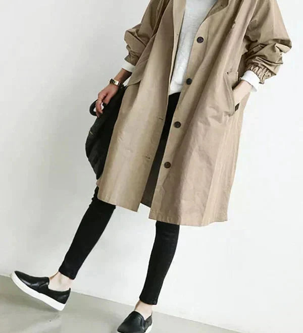 Valentine - Chic Oversized Coat - Charlotte & Willow, product photo 10