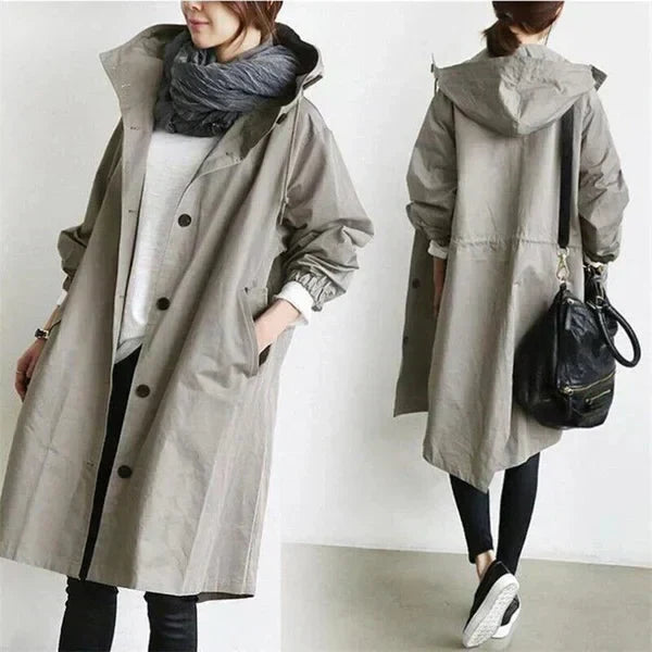 Valentine - Chic Oversized Coat - Charlotte & Willow, styled look