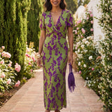 Brighid Botanical Print Dress - Charlotte & Willow
