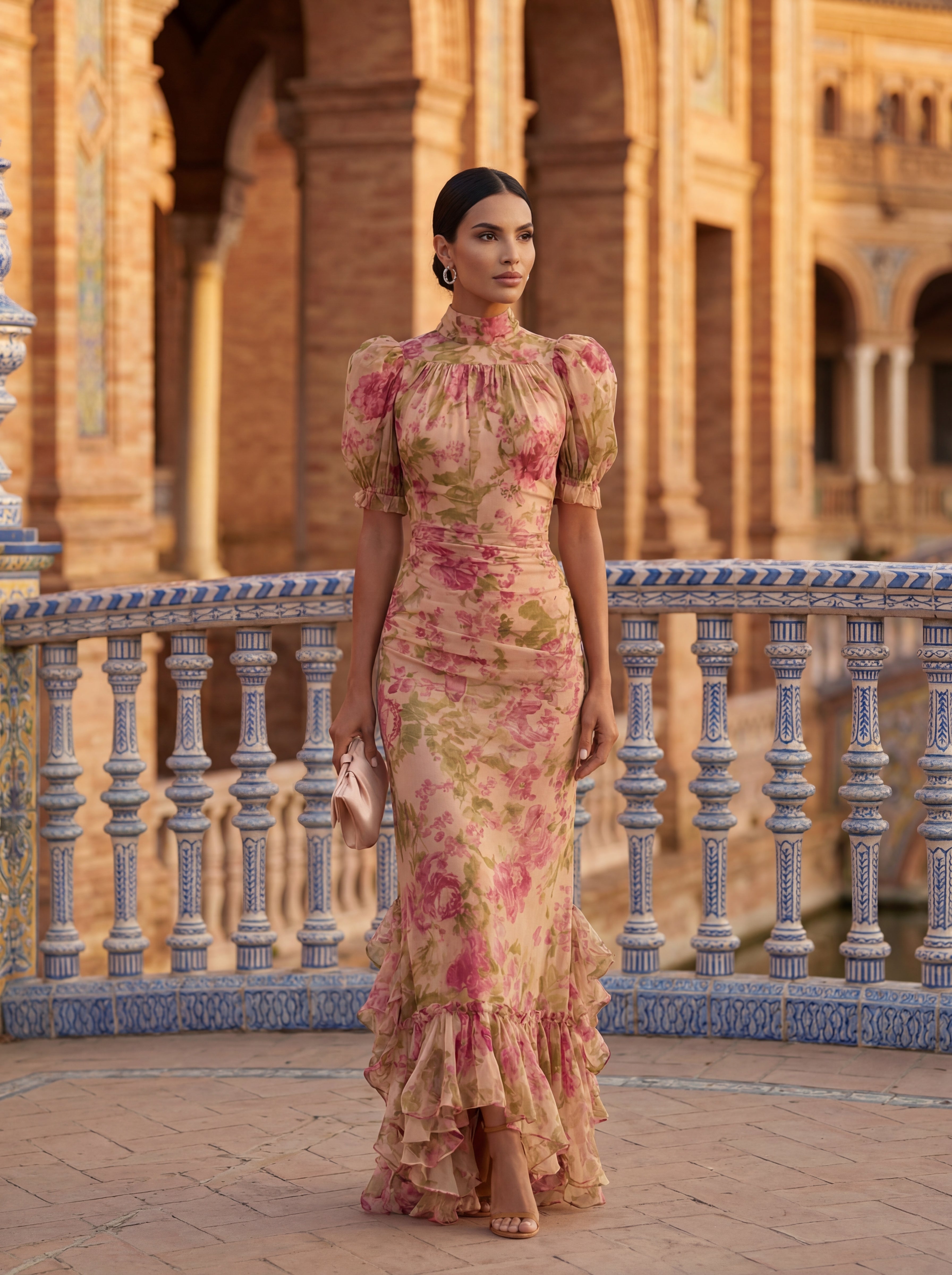 Grainne Floral Dress - Charlotte & Willow