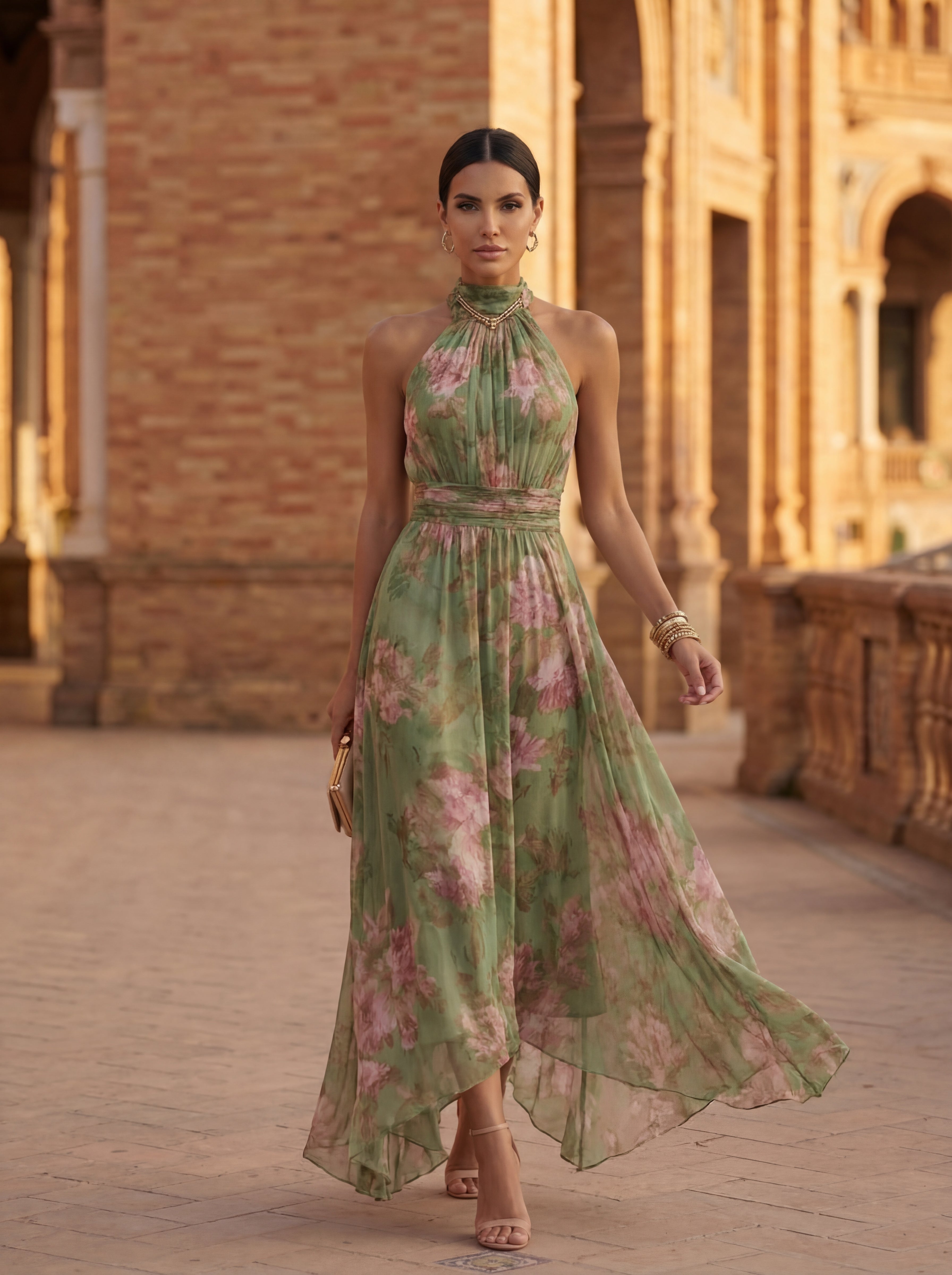 Ailish Halter Dress - Charlotte & Willow