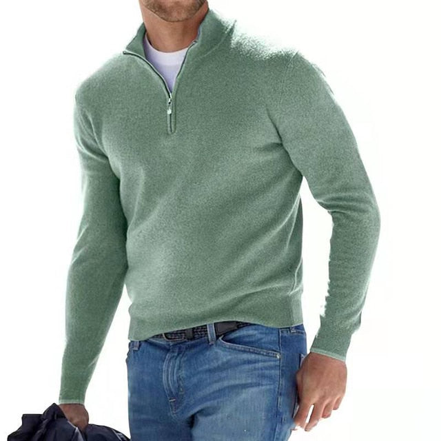 Cian Chic Zip Up Sweater - Charlotte & Willow