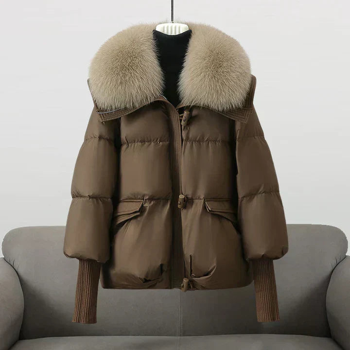 Anaïs - Chic Faux Fur Coat - Charlotte & Willow, product photo 6