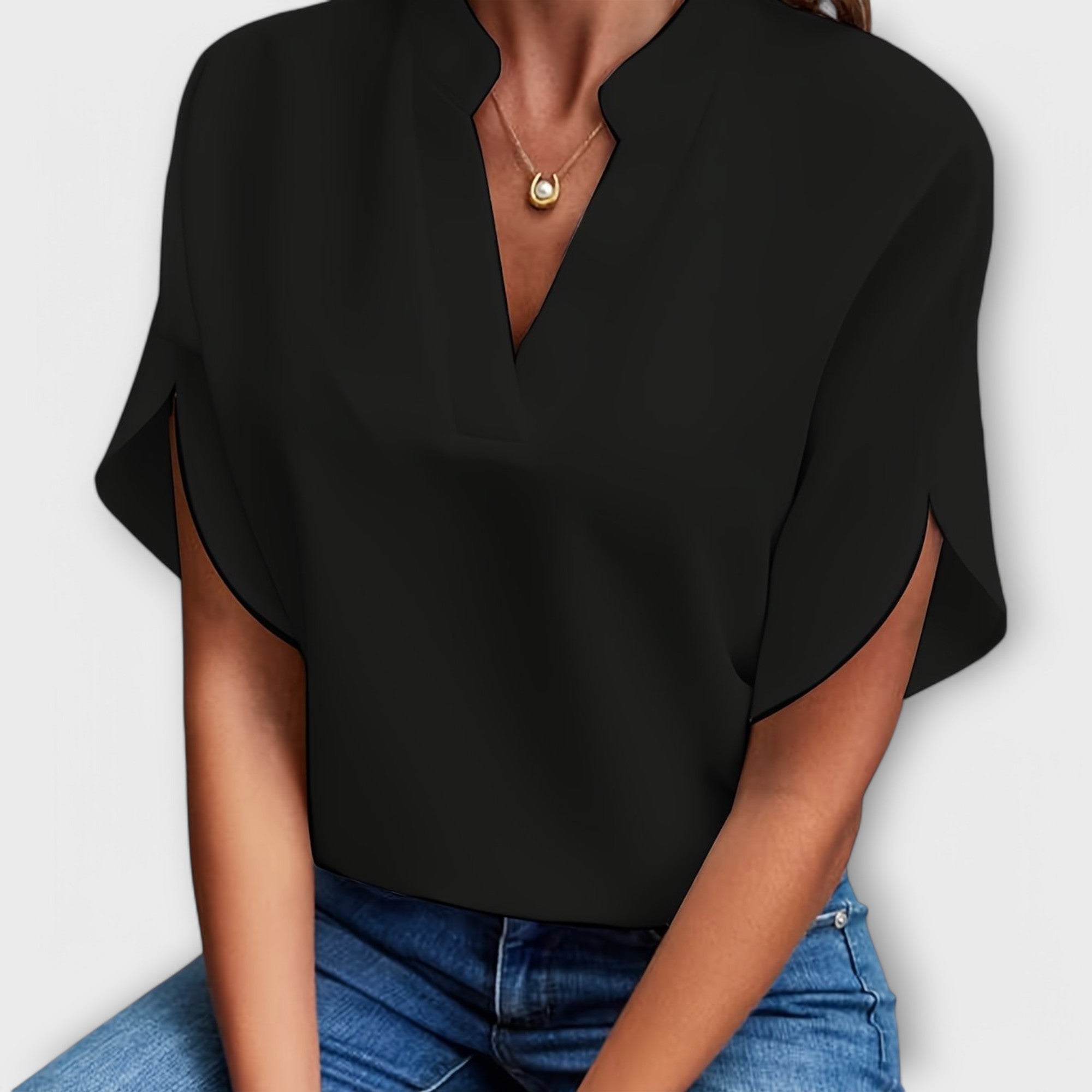 Aoife - Airy Chic Blouse - Charlotte & Willow, product photo 10