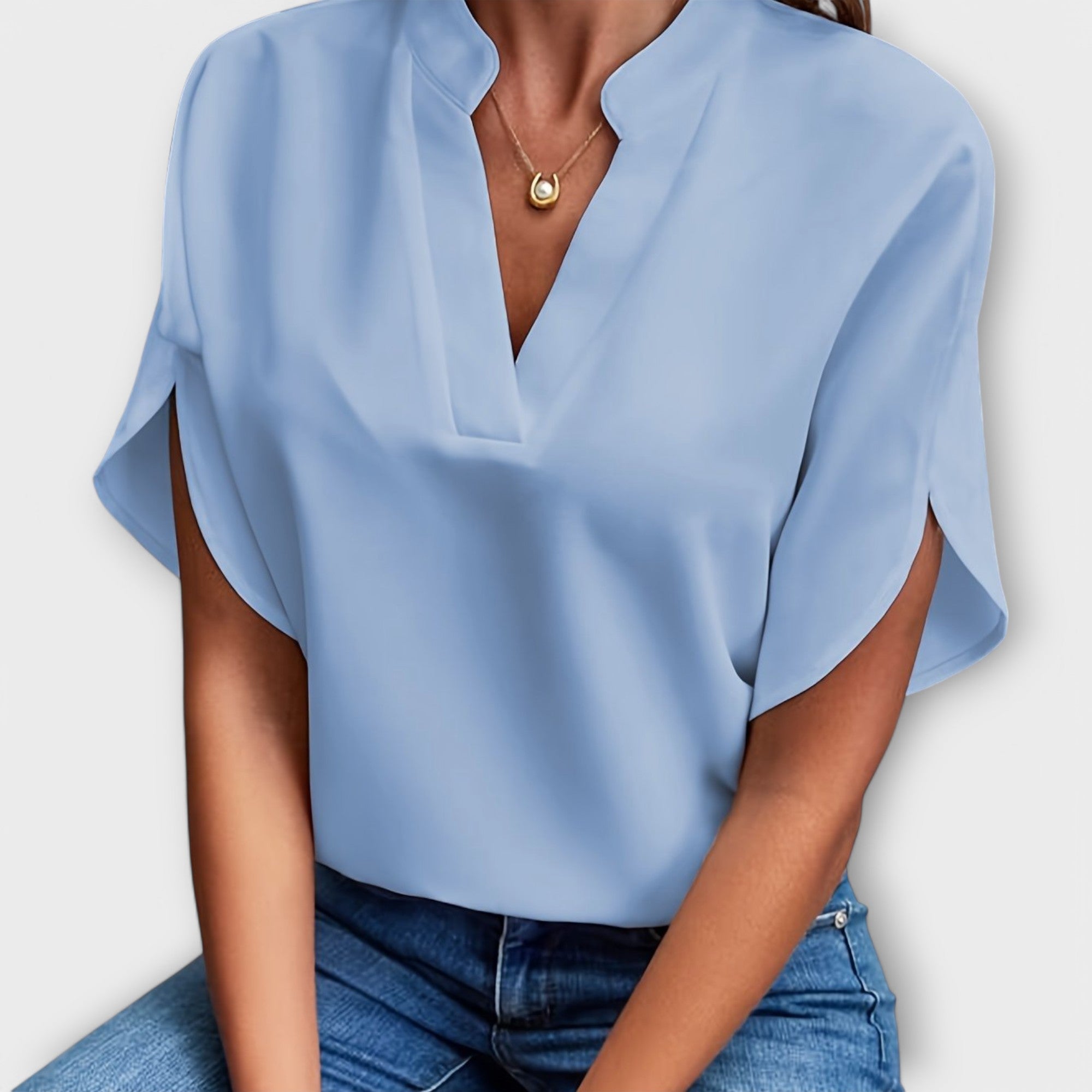 Aoife - Airy Chic Blouse - Charlotte & Willow, product photo 9