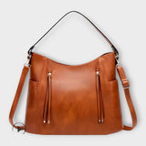 Sarah - Classic Leather Vintage Handbag