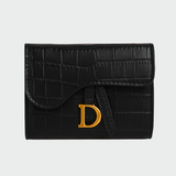 Mathilde - Elegant Black Leather Wallet