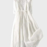 Céline - Elegant Long Minimalist Dress