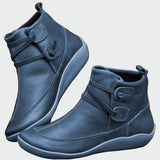 Amélie - Luxurious Soft Leather Ankle Booties