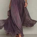 Fionnuala Long Dress in Opulent Fabric - Charlotte & Willow