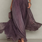 Fionnuala Long Dress in Opulent Fabric - Charlotte & Willow