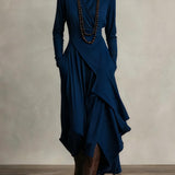Katie | Asymmetric Maxi Tunic Dress