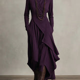 Katie | Asymmetric Maxi Tunic Dress