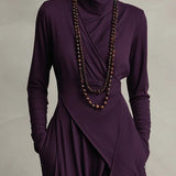 Katie | Asymmetric Maxi Tunic Dress