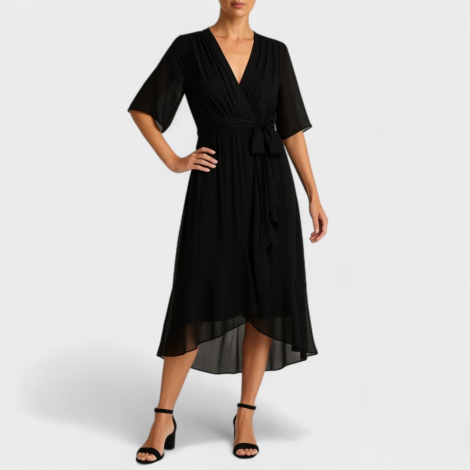 Ciara - Chic Midi Dress - Charlotte & Willow, product photo 7