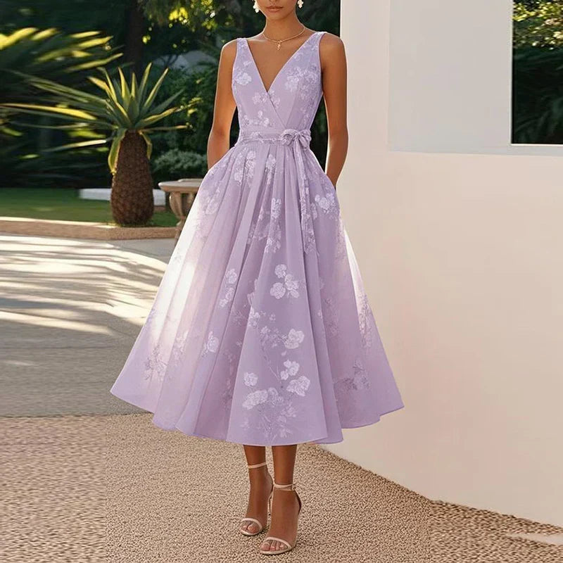 Amélie - Robe Midi Élégante