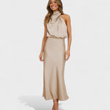 Anaïs - Sophisticated Satin Gown
