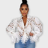 Clara - Off-Center Blouse
