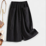Sarah - Vintage-Inspired Midi Skirt
