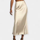 Clara - Luxe Satin Mini Skirt