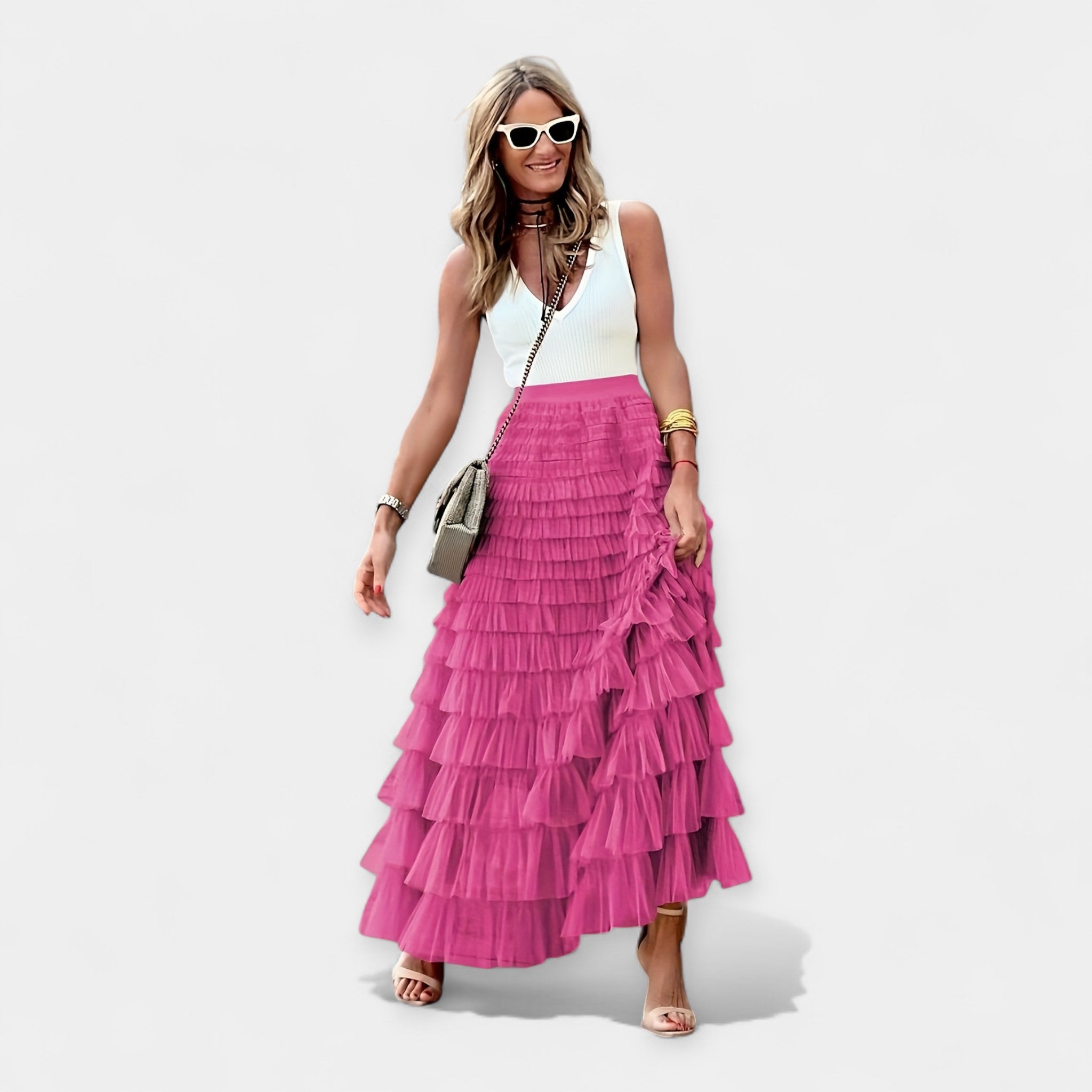 Aoibhinn - Bohemian Skirt - Charlotte & Willow, product photo 10