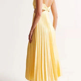 Anaïs - Sleeveless Midi Dress with Elegant Design