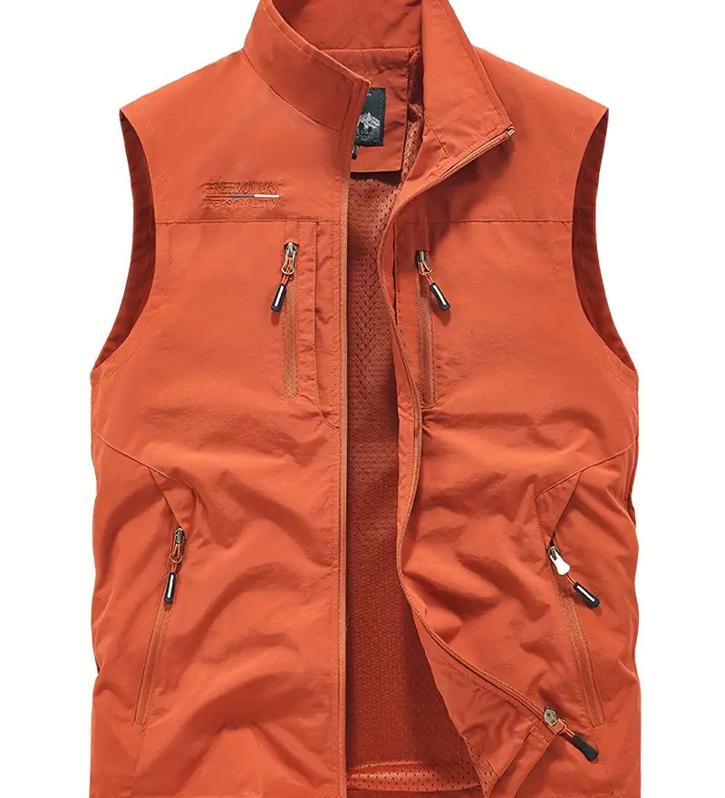 Tadhg Chic Cargo Vest - Charlotte & Willow, detail