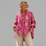Sorcha - Floral Ruffled Tunic