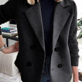 Kristiana™ Elegant Knitted Blazer
