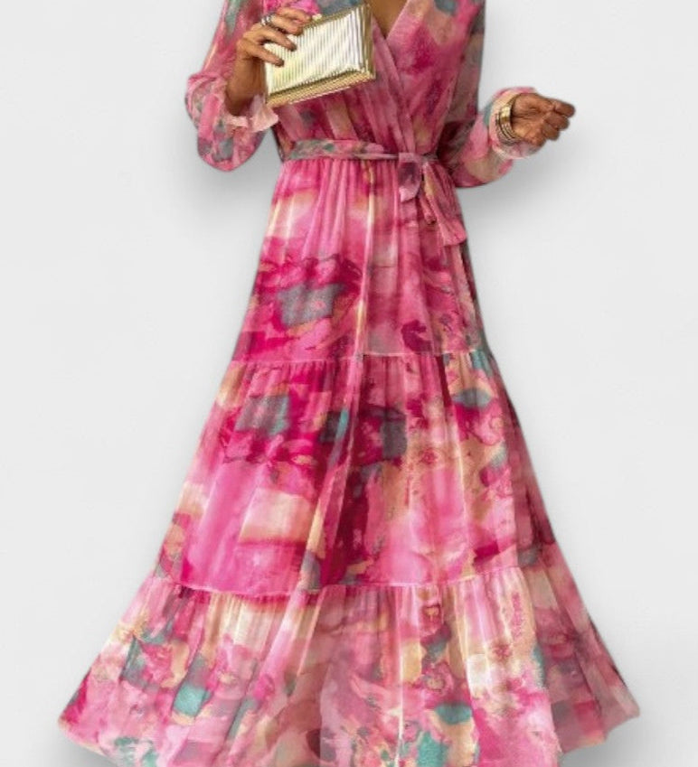 Órlaith - Blooming Wrap Dress - Charlotte & Willow