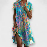 Justine - Bohemian Midi Dress