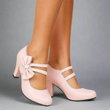 Maëlle - Chic Bow-Detail Elegant Heels