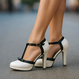 Inès - Elegant Knot Detail Footwear